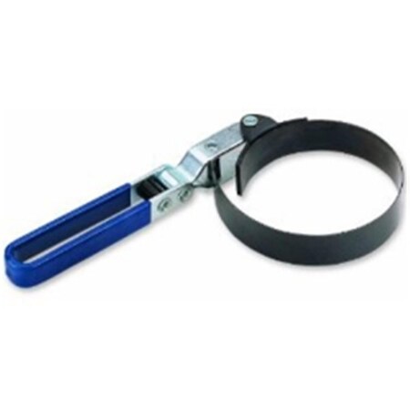 Oil Filter Wrench, Wide Band For 3.25 To 3.88 In. Filters With Coated Swivel Handle